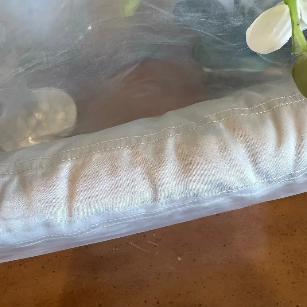 Cozy Earth Bamboo King Flat Sheet Light Grey NWT
